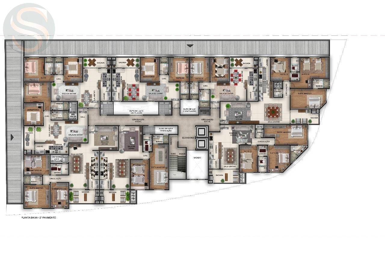 Apartamento à venda com 3 quartos, 215m² - Foto 11